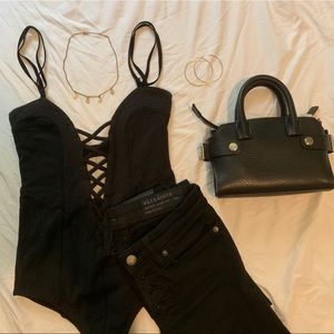 Urban Outfitters crisscross bodysuit